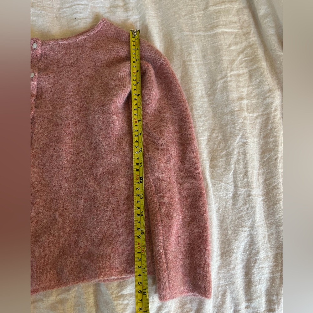 Sézane Dusty Rose Cardigan - Picture 5 of 6